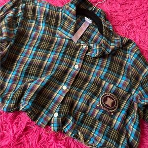 SAVAGEXFENTY PLAID SHIRT